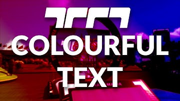 Using coloured texts | Trackmania Quick Tip