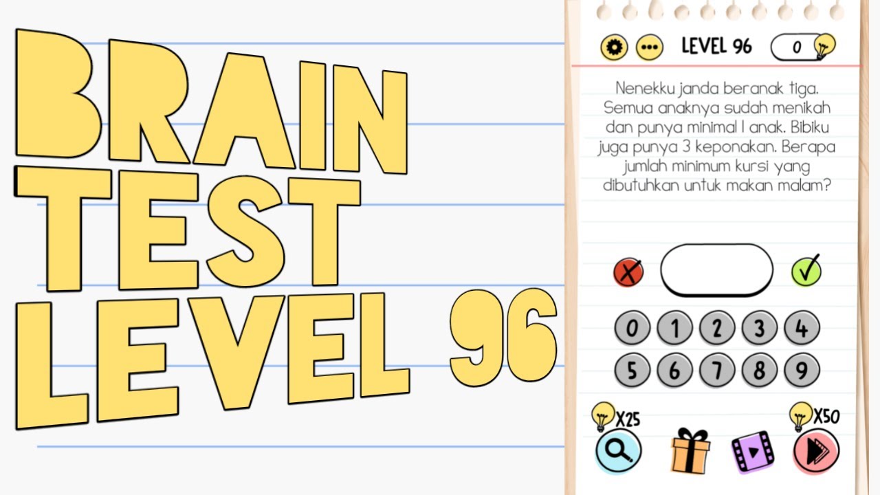 Игра brain test 88 уровень как пройти