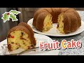 FRUIT CAKE | PANQUÉ DE FRUTAS PARA NAVIDAD