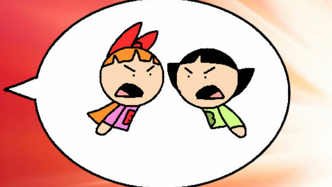 Brick telling Buttercup and Blossom to shut up