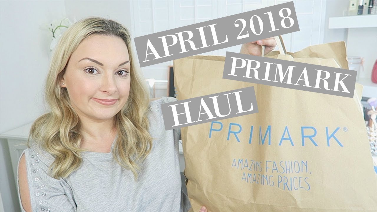 PRIMARK HAUL APRIL 2018 | WHAT'S NEW IN PRIMARK THIS SPRING / SUMMER 2018 | MRS SMITH & CO.