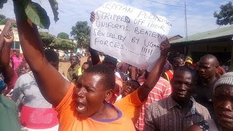 Three Kenyan AP officers captured by Ugandan UPDF officers