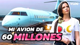 ESTRENAMOS NUEVO AVIÓN PRIVADO | PRIVATE JET VLOG | El Mundo de Camila Guiribitey