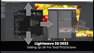 Lightwave 3D 2023 Adding LW Pro Tool-TFD-Octane