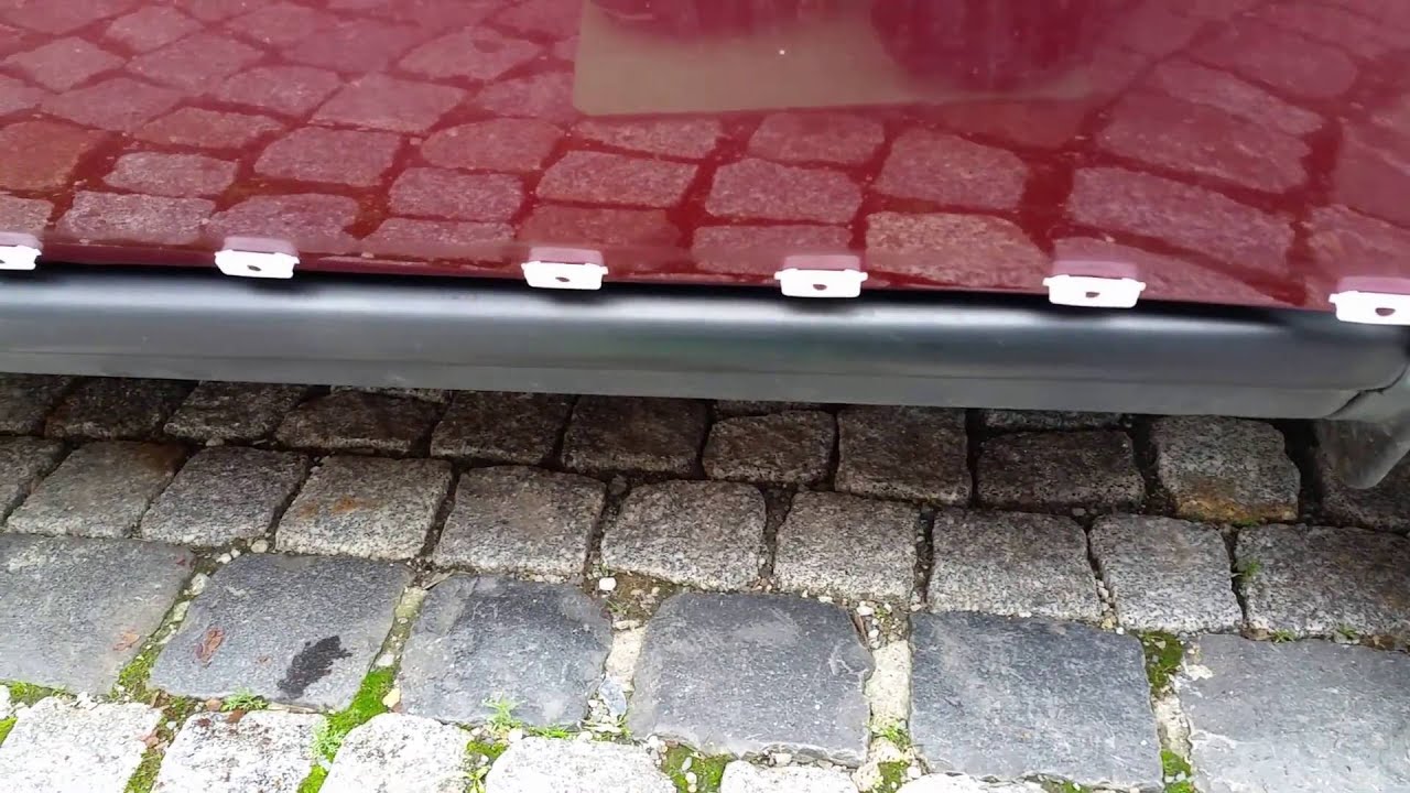 Tür Stoßleisten Zierleisten Set unten für Audi A4 B5 8D Limousine