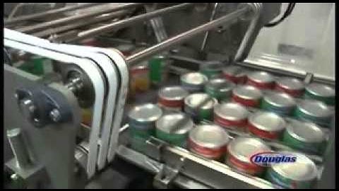 Douglas Machine Shrink Wrap system for canned product   Contour™ SPS 801]