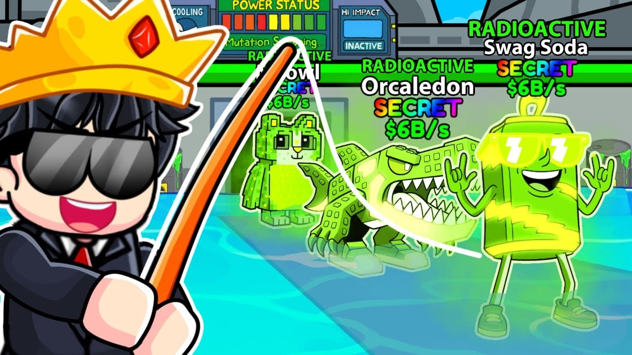 I Stole NEWEST RADIOACTIVE UPDATE BRAINROTS in Steal a Brainrot Roblox