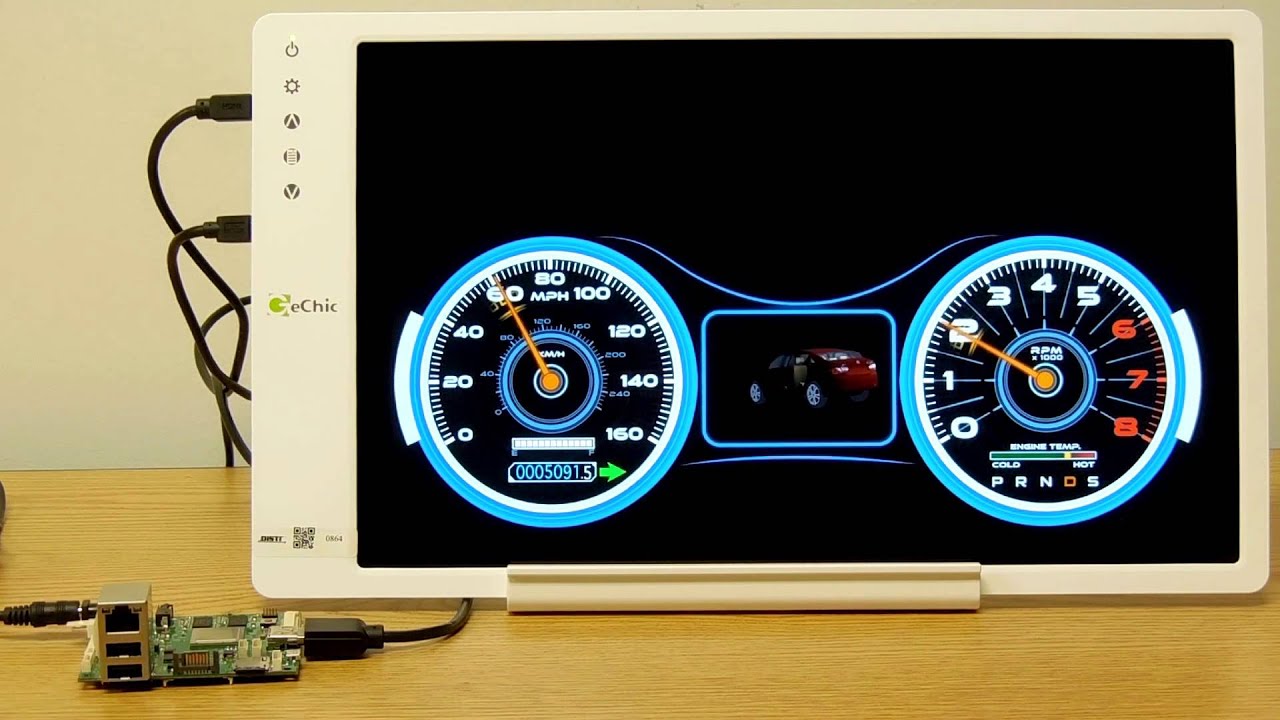 Custom Lcd Gauge Cluster For Car The Chicago Garage