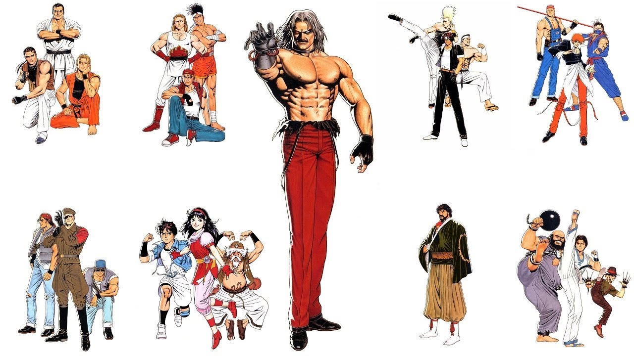 KOF95【全チームENDING】 - YouTube