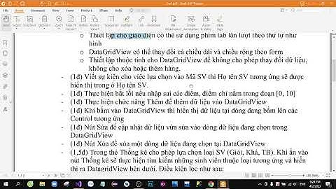 Lập trình ứng dụng Winform cơ bản 04