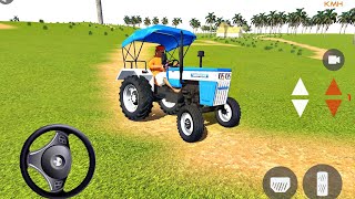 New Swaraj 4x4 Tractor Realistic Offroad Game - Indian Tractor Driving 3D - Android Gameplay screenshot 5