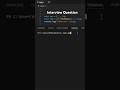 JavaScript(Js) Interview question | Part-246 #coding #javascript #code                    #interview