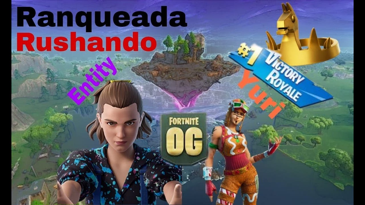 OG FORTNITE GAMEPLAY RANQUEADA RUMO AO SURREAL E DEPOIS