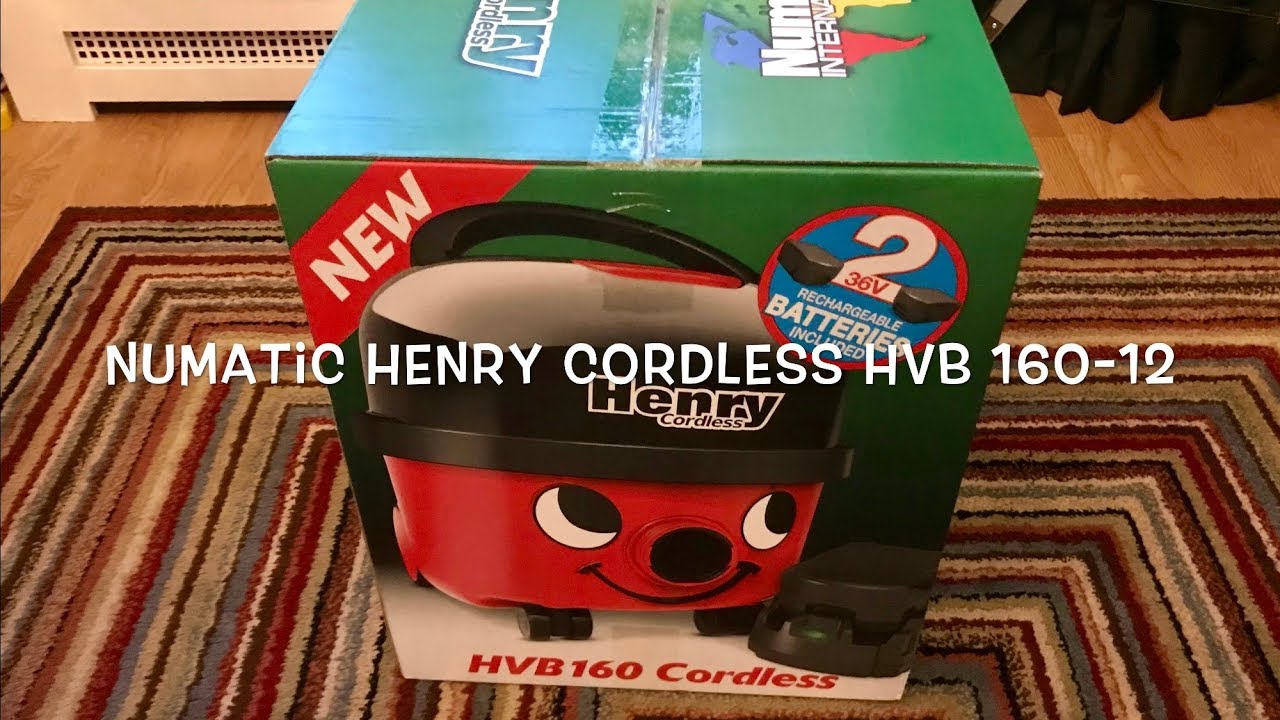 Numatic Henry Cordless Vacuum (HVB 160 