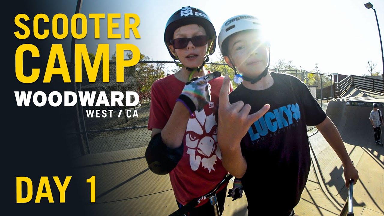 Woodward West Scooter Camp Day 1 Youtube