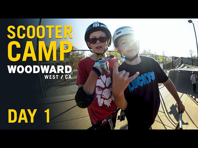 Woodward West Scooter Camp Day 1 - YouTube