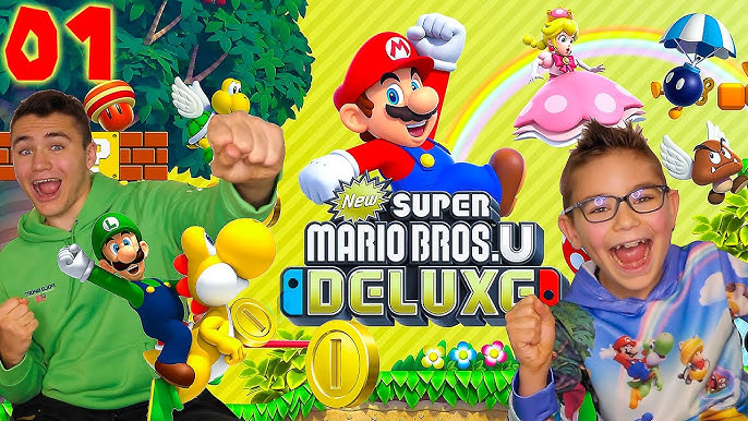 BÉBÉ YOSHI FAIT SON APPARITION ! - New Super Mario Bros. U #02 