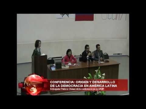 Conferencia del Embajador Patricio Chvez en la Universidad de la Amistad de los Pueblos