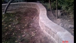 Retainig Walls - MINA Interlocking - Make it new again