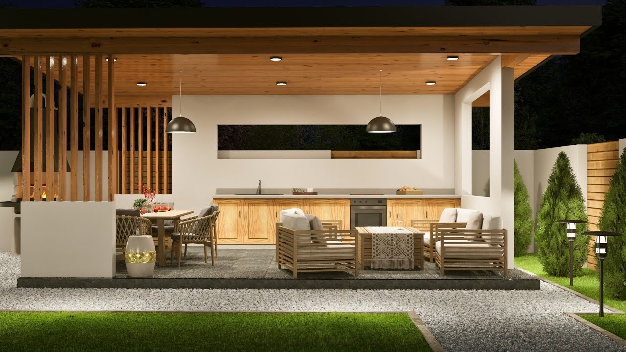 100 Modern Patio Design Ideas 2023 Backyard Garden Landscaping Ideas ...