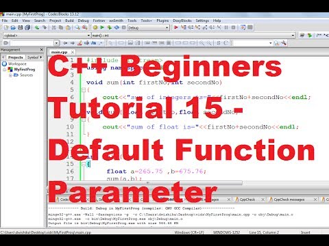 how to run c++ code in xcode