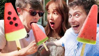 Most Surprising British Ice Creams!! (Haribo Ice Cream + more)