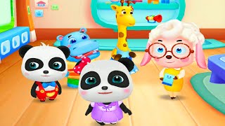 बेबी पांडा की स्कूल बस - चलो ड्राइव करें! शैक्षिक खेल screenshot 5