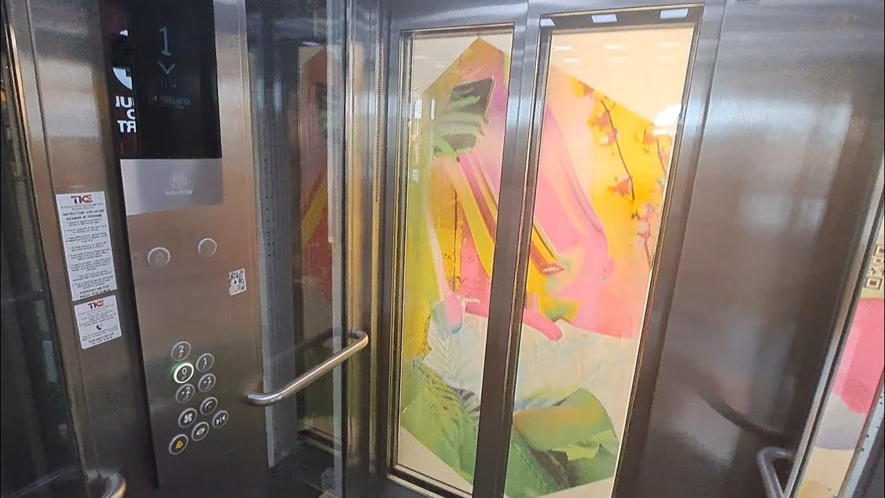 Lift tour - ThyssenKrupp lifts in Promenada Mall, Sibiu, Romania