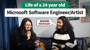 I went to the House of a Microsoft Software Engineer | Resume Revealed |SDE Roadmap, Salary, Perks