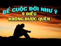 Nếu cuộc đời không như ý có lẽ bạn quên thực hiện 9 điều [Tin Mới]