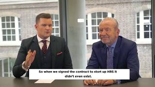 Ricky Martin & Lord Sugar Interview At HRS Awards 2019