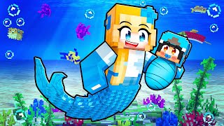 Adopted By MERMAIDS In Minecraft!