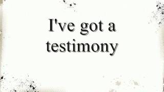 Video thumbnail of "Rev. Clay Evans - I've got a testimony"