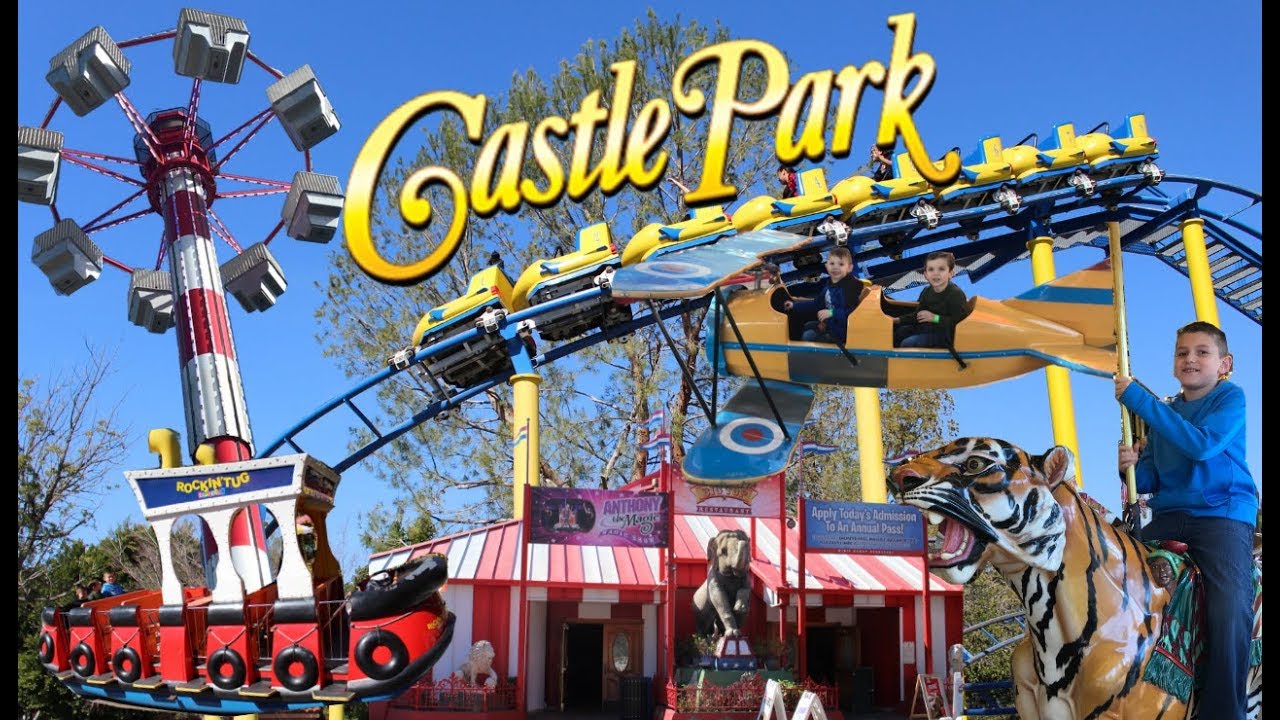 Castle Park little theme park in Riverside, CA - YouTube