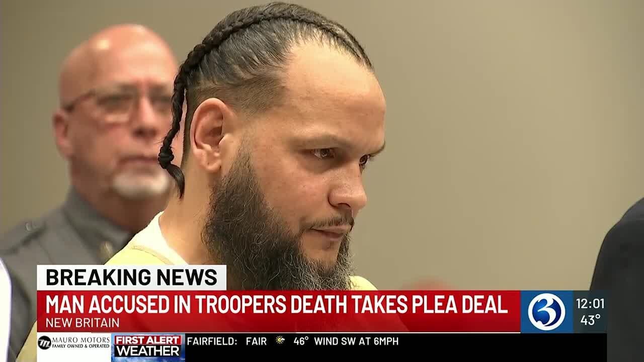 VIDEO: Man accused of hitting, killing state trooper takes plea deal ...