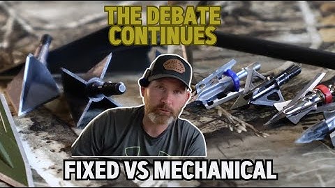 Fixed Blade vs Mechanical Broadhead Considerations #bowhunting #deerhunting #hunting
