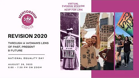 Mentorship -Women's Equality: Revision 2020
