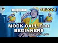 MOCKCALL FOR BEGINNERS | with script and basic call flow guide - Telco account