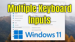 Come abilitare o disabilitare un metodo di input della tastiera diverso per ogni app su Windows 1... screenshot 1