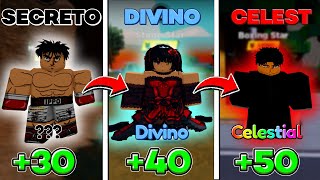 A DIFERENÇA DE LUCK DO ANIME FIGHTERS 30 VS 40 VS 50! ATT 61.5