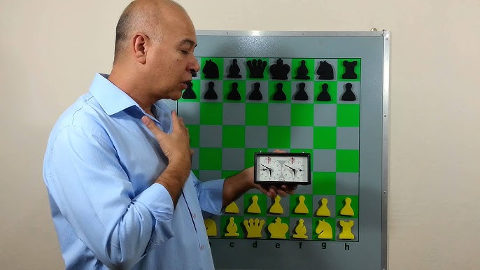 Relógio de xadrez analógico, relógio de xadrez mecânico com contagem até  baixo clh @ 8 - AliExpress