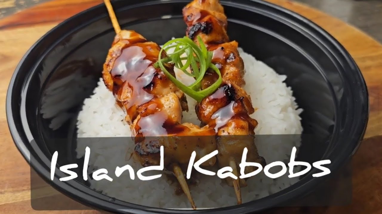 Island Kabobs from Dragon Fire Wok