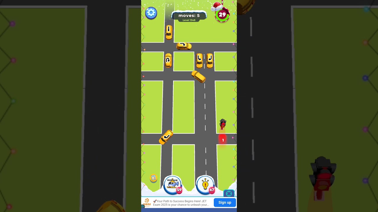Traffic escape game play 