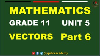 5. Grade 11 Math's Unit 5 Vectors | Part 6 Application of Scalar and Cross Product | New Curriculum screenshot 1