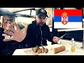 Trying Traditional SERBIAN (Balkan) Food in BELGRADE SERBIA