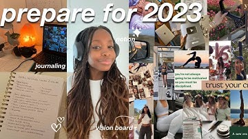 2023 RESET🥂| vision board, goal setting, journaling, cleaning & notion! How to make 2023 YOUR year