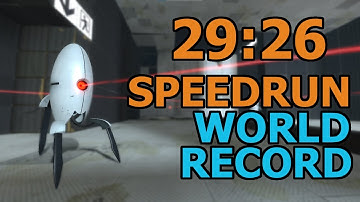 Portal 2 Speedrun Mod in 29:26 (Old World Record)