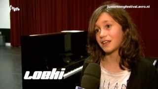 Loeki vertelt over haar overval | Junior Songfestival 2013