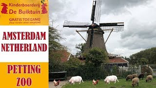 Amsterdam Netherlands Petting Zoo Kinderboerderij De Buiktuin