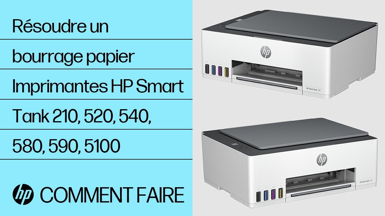 Imprimantes HP DeskJet 2600 - Erreur E4 (bourrage papier)